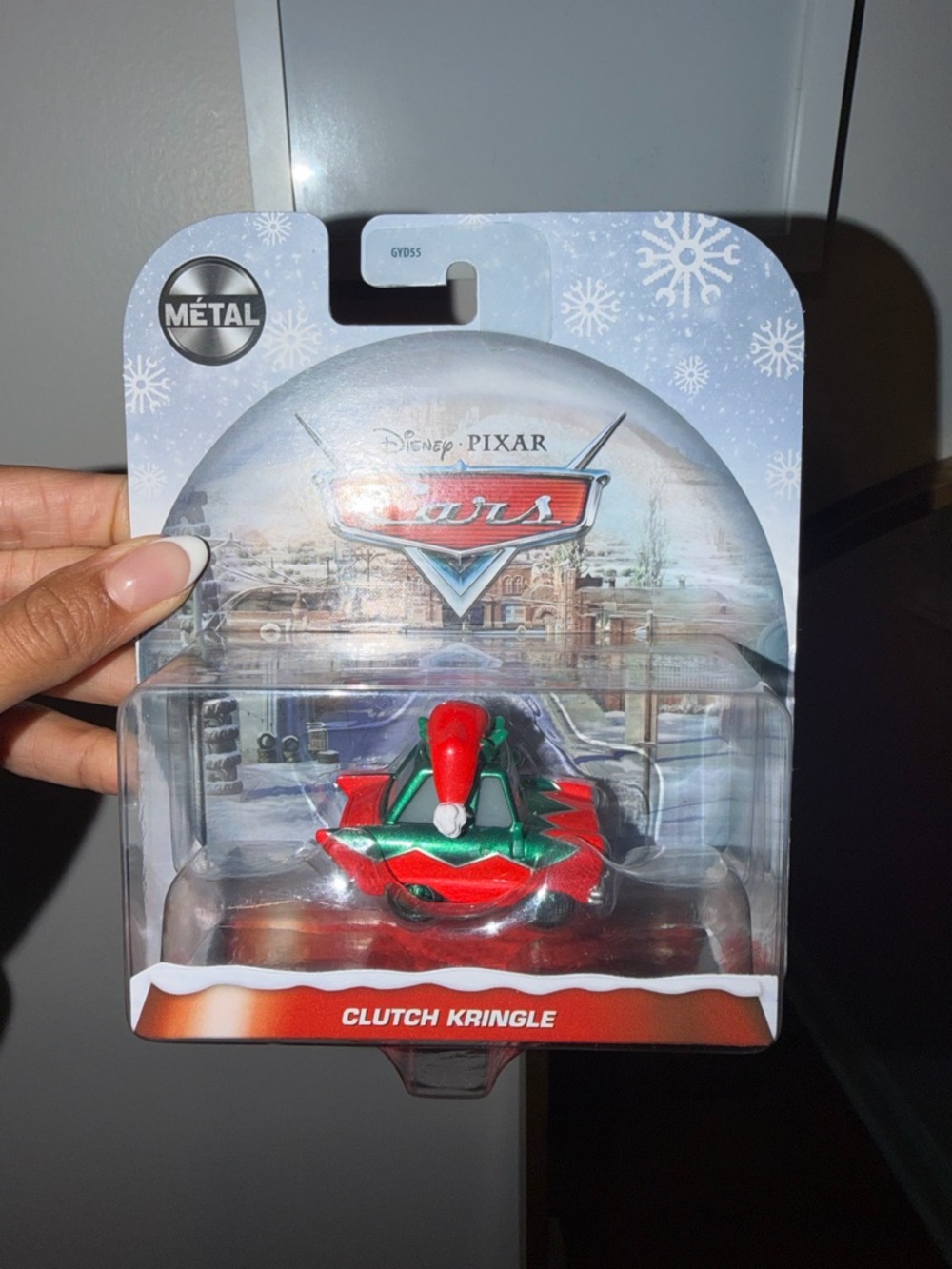 Disney Cars Clutch Kringle Holiday Die-Cast - Red & Green